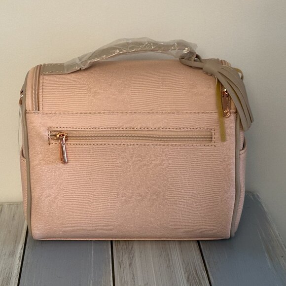 NWT Charming Charlie Insulated Lunch Bag  Drink Bottle Food Container Napkin etc - Picture 2 of 10